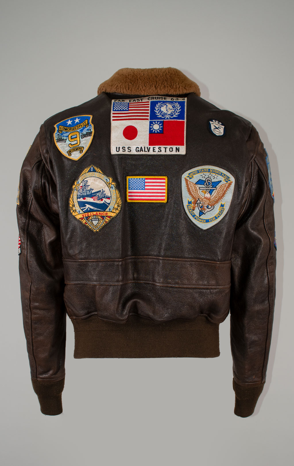 Куртка-пилот COCKPIT Movie Heroes big size G-1 кожа brown (Z201036T) 