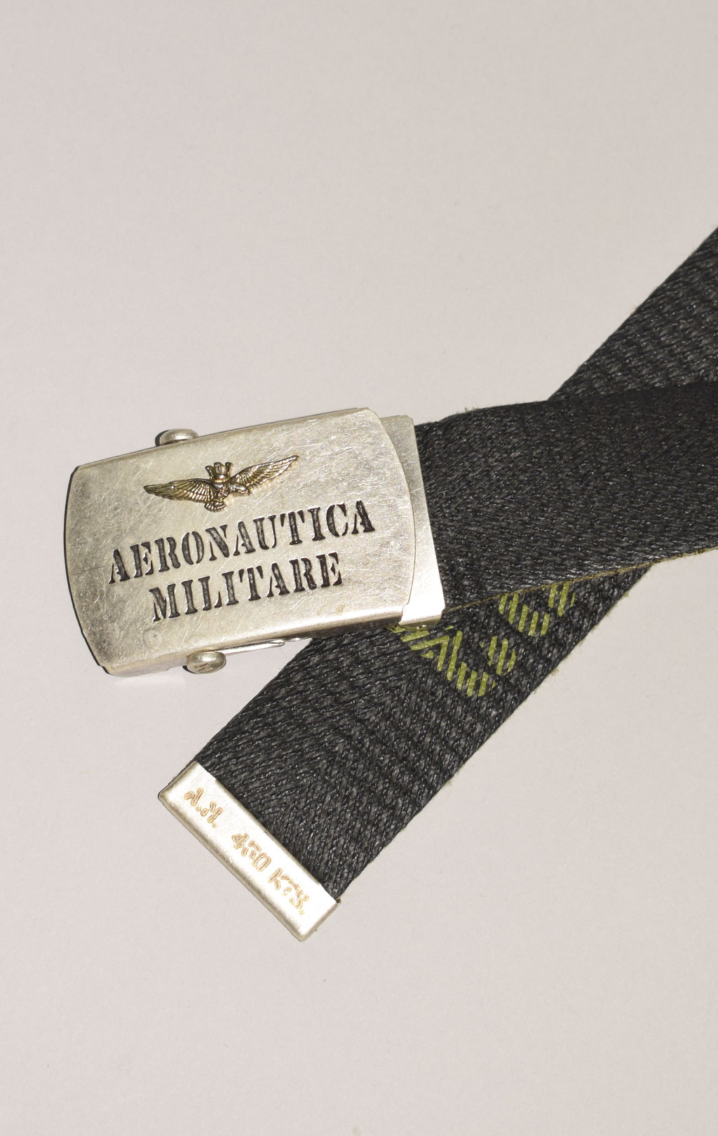 Ремень тканевый AERONAUTICA MILITARE FW 24/25/IT green military (CI 292) 