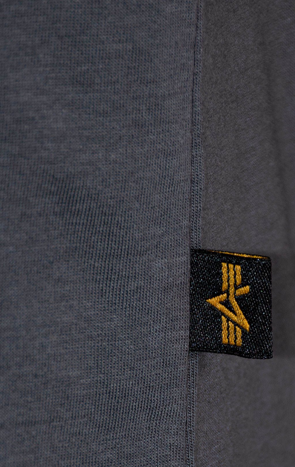 Лонгслив ALPHA INDUSTRIES BASIC LS vintage grey 