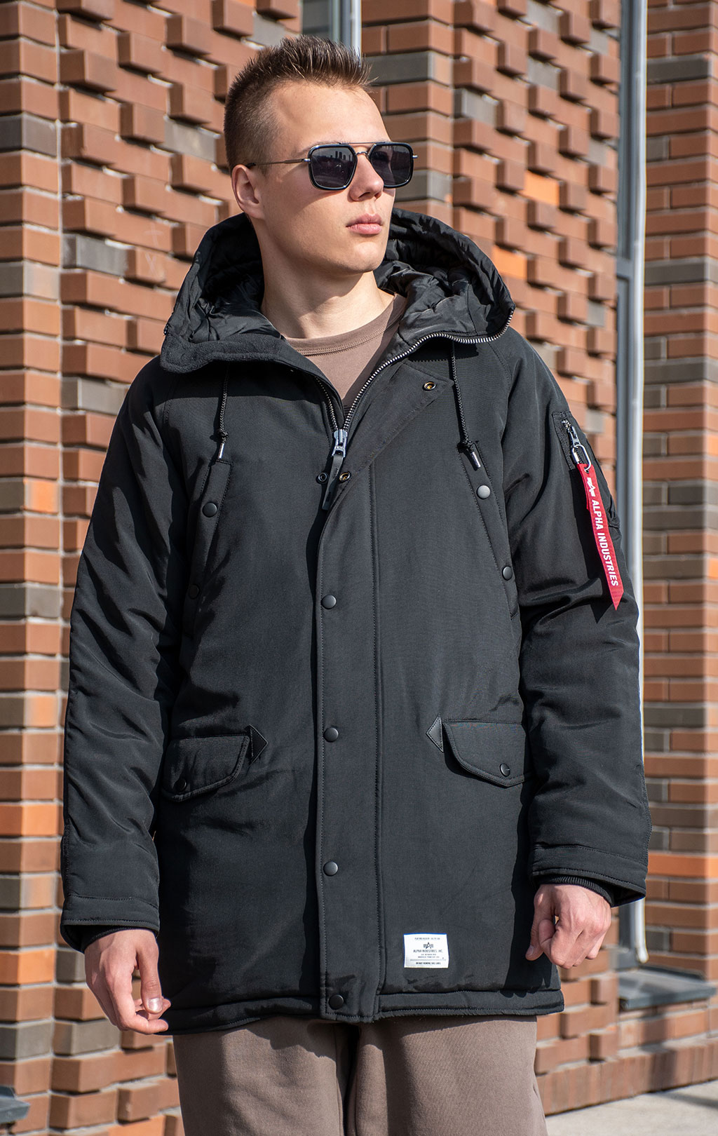 Аляска ALPHA INDUSTRIES ALTITUDE MOD PARKA N-3B FW 24/25 black 