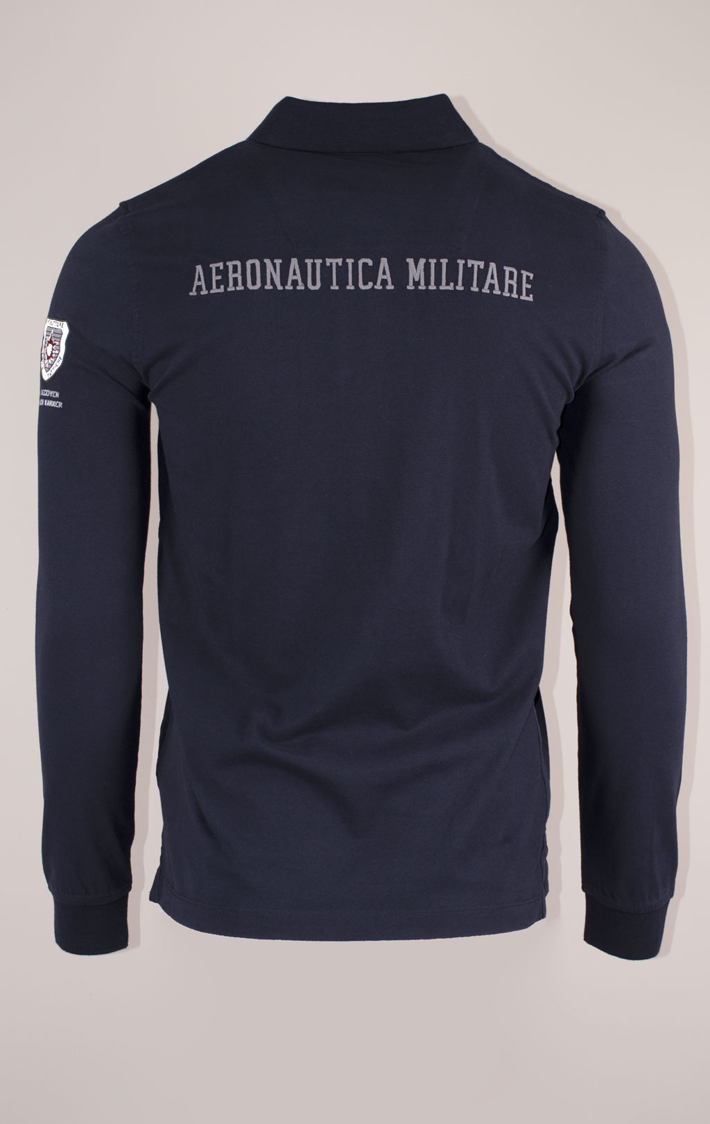 Поло-лонгслив AERONAUTICA MILITARE FW 24/25/TR dark blue (PO 1820) 