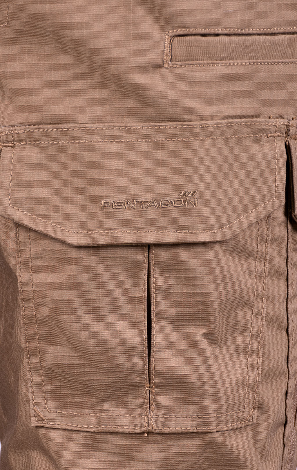 Брюки тактические Pentagon WOLF big size хлопок35%/полиэстер65% Rip-Stop stretch coyote 05031 