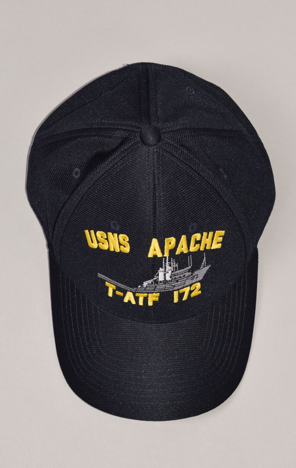 Бейсболка EC USNS APACHE T-ATF 172 navy 