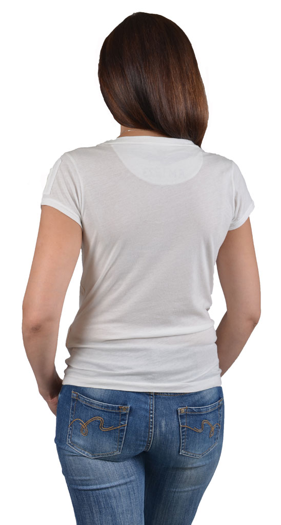 Женская футболка AERONAUTICA MILITARE white (TS 1160)