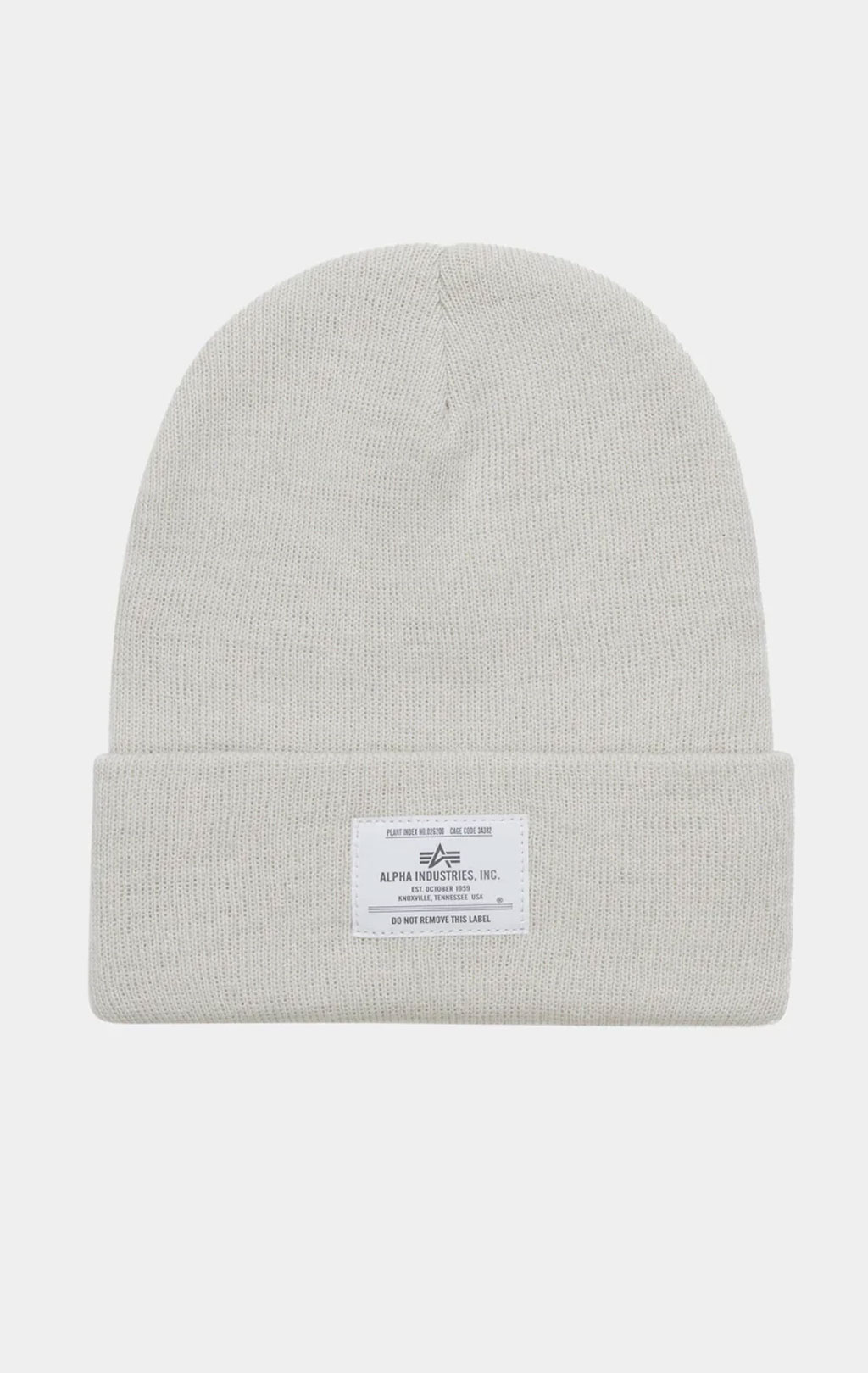 Шапка ALPHA INDUSTRIES ESSENTIAL BEANIE FW 25/26 dune white 