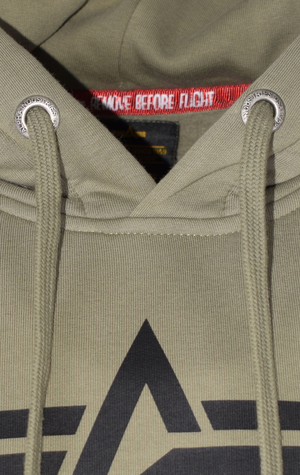 Толстовка ALPHA INDUSTRIES BASIC HOODY olive 