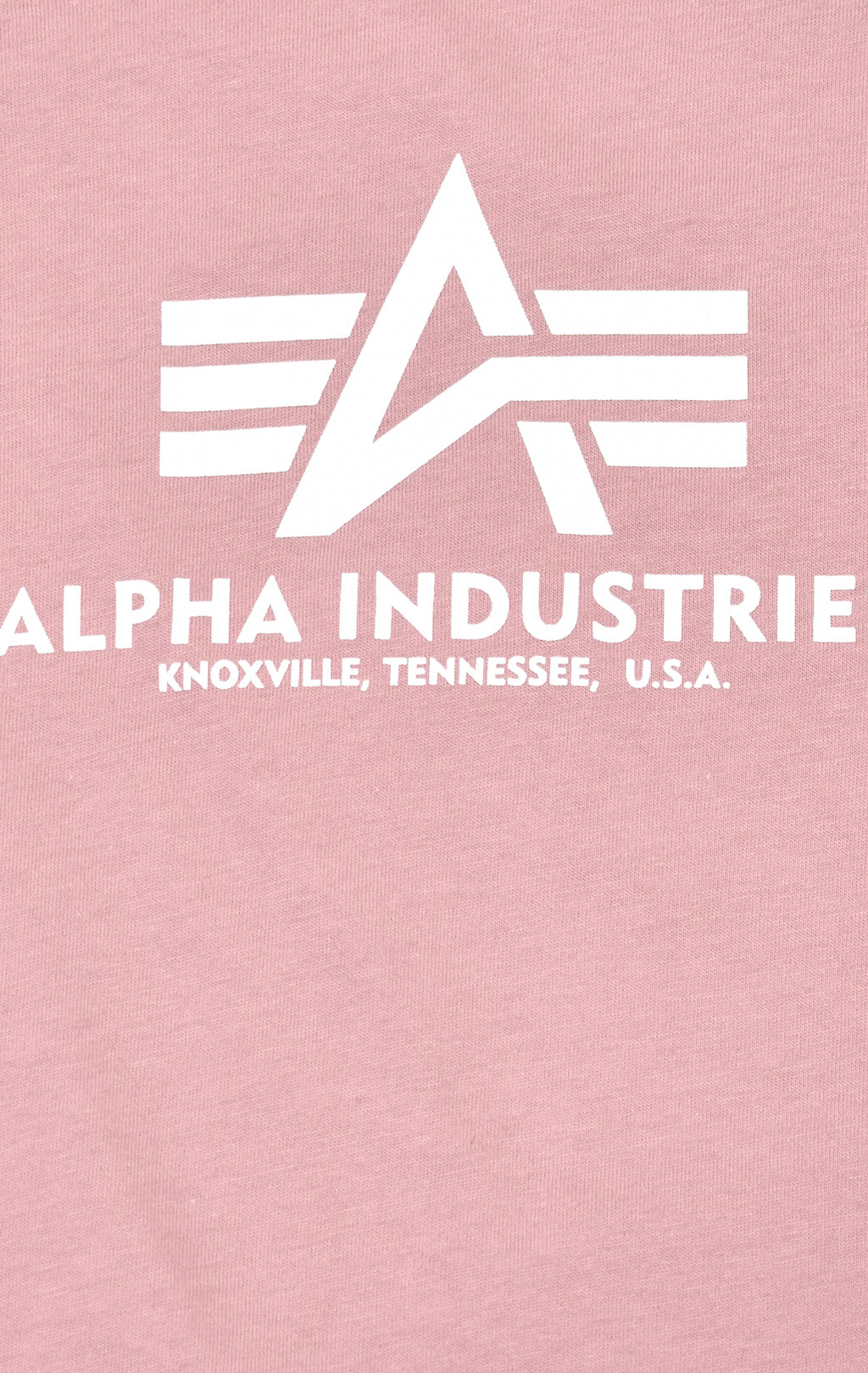 Женская футболка ALPHA INDUSTRIES NEW BASIC T silver pink 