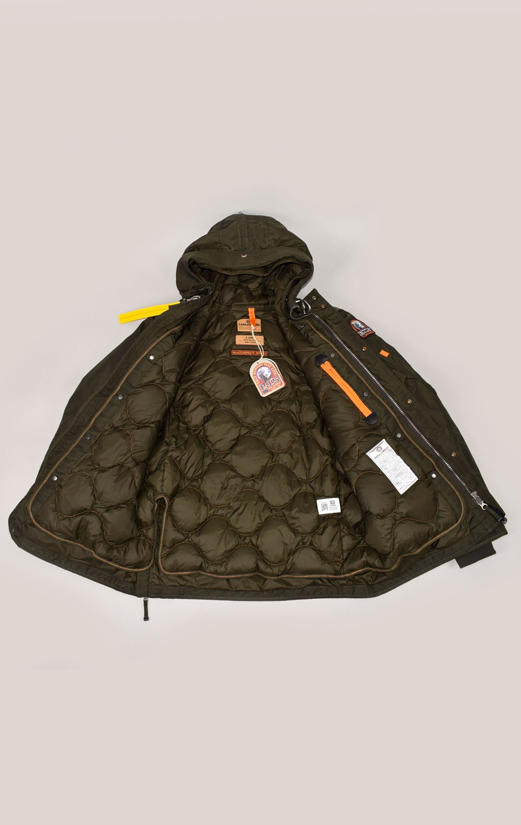 Аляска-пуховик PARAJUMPERS RIGHT HAND ECO FW 21/22 sycamore 