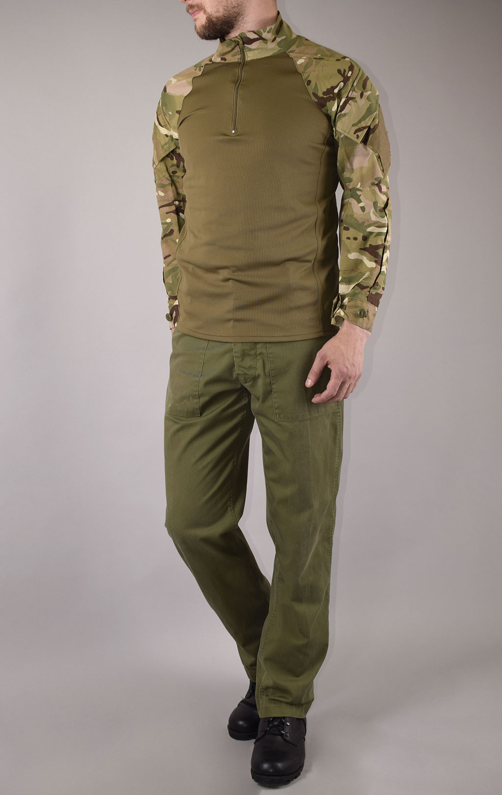 Рубашка Combat Shirt облегчённая mtp/olive б/у Англия