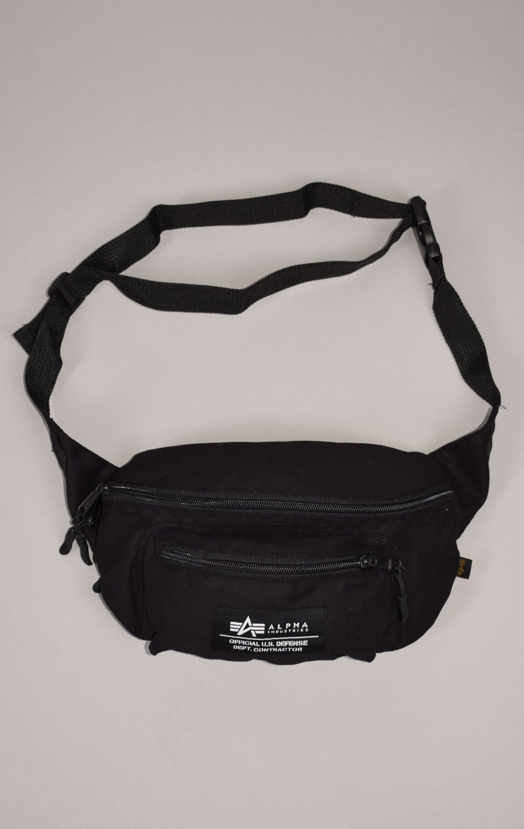 Сумка поясная ALPHA INDUSTRIES BIG WAIST BAG black 