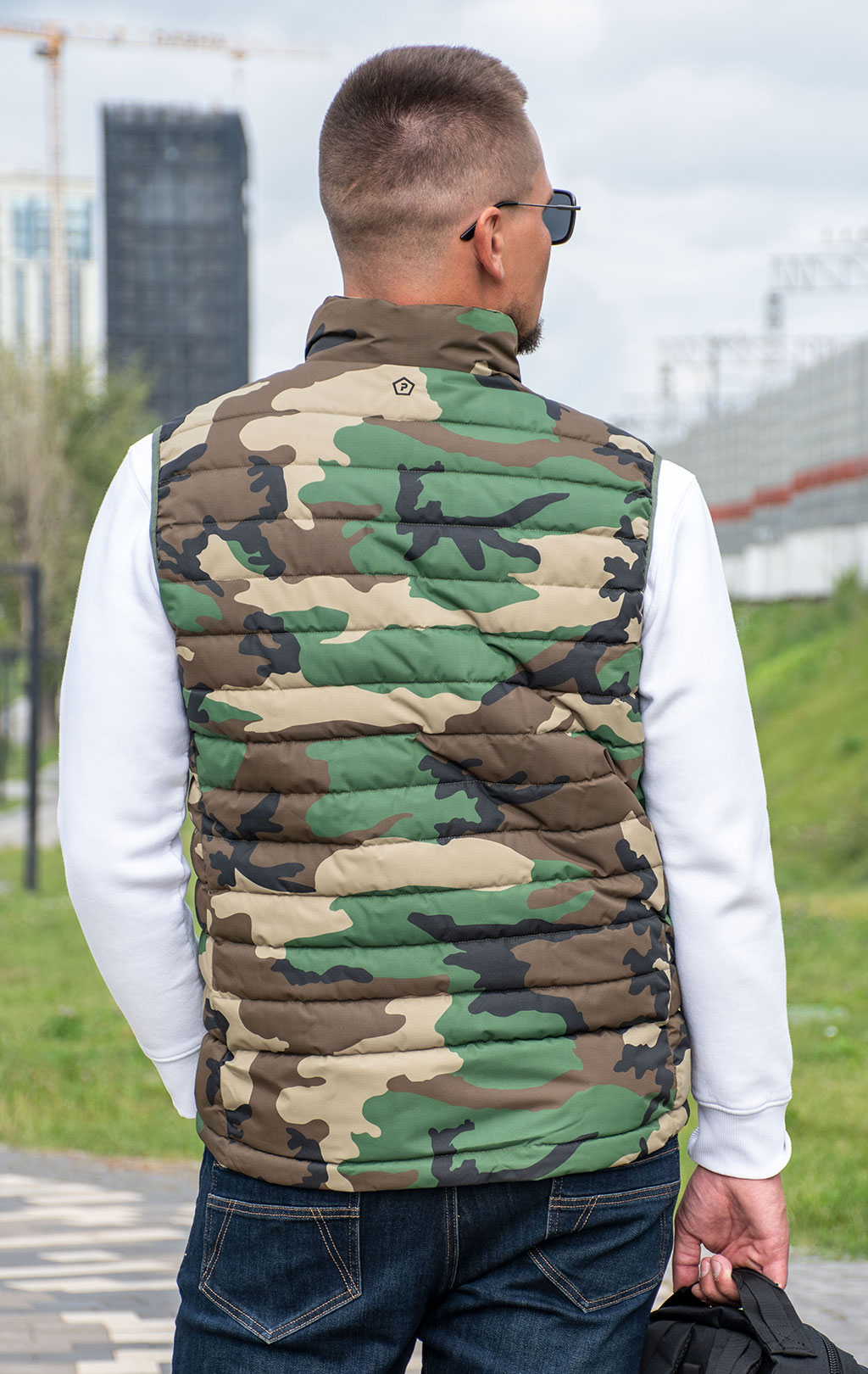 Жилет утеплённый Pentagon ARCADIAN нейлон MJC® SYSTEM camo woodland 04008 
