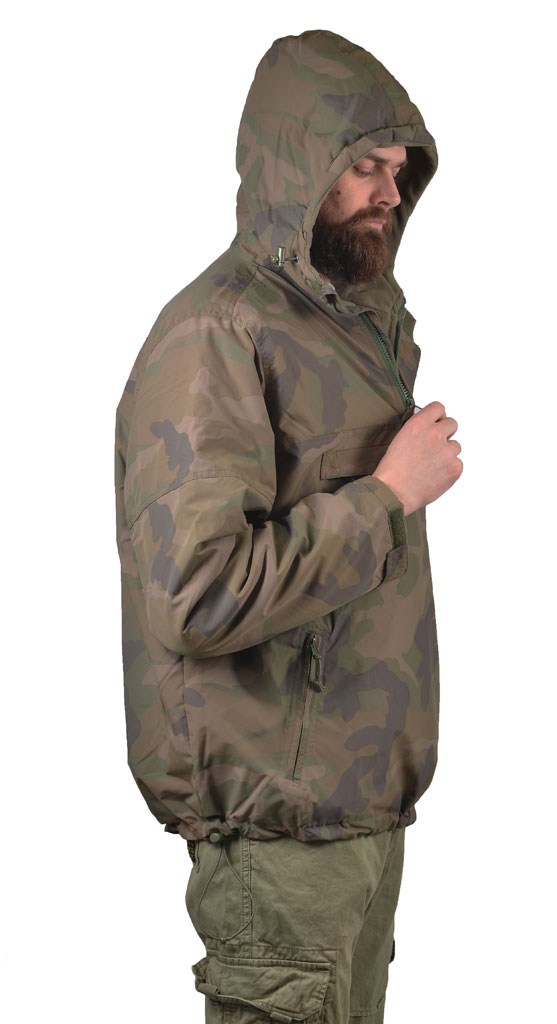 Анорак BRANDIT Windbreaker camo woodland 