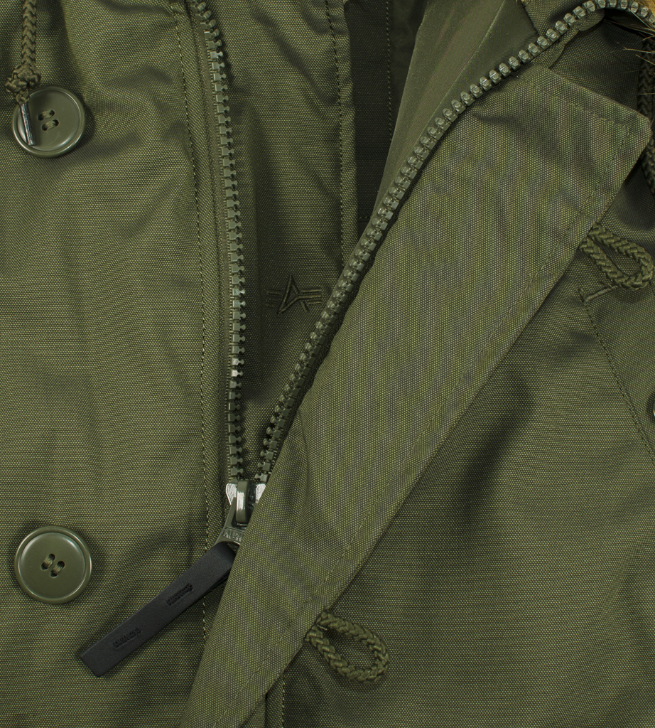 Женская аляска ALPHA INDUSTRIES EXPLORER dark green 