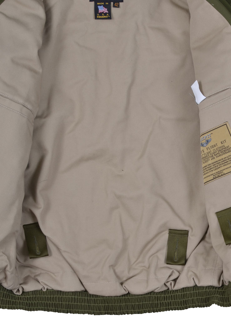 Куртка COCKPIT Buero of Navy&Marines olive (Z24I009) 