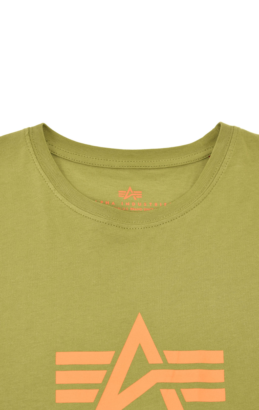 Футболка ALPHA INDUSTRIES BASIC T khaki green 