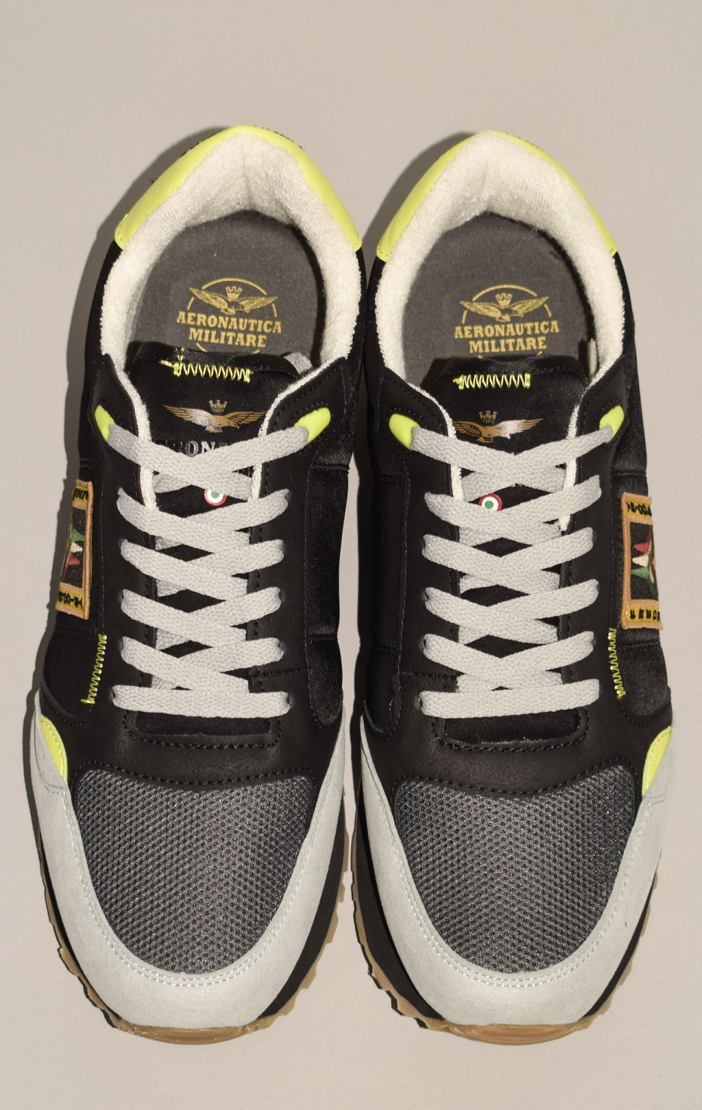 Кроссовки AERONAUTICA MILITARE FW 23/24 m/CN jet black (SC 261)