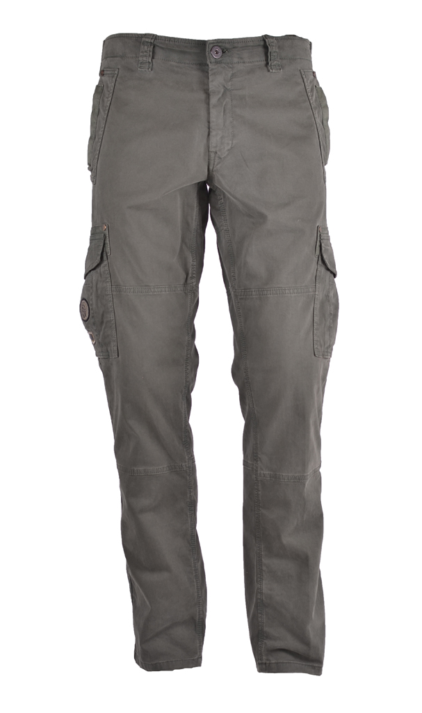 Брюки-карго AERONAUTICA MILITARE verde militare (PA 1068)