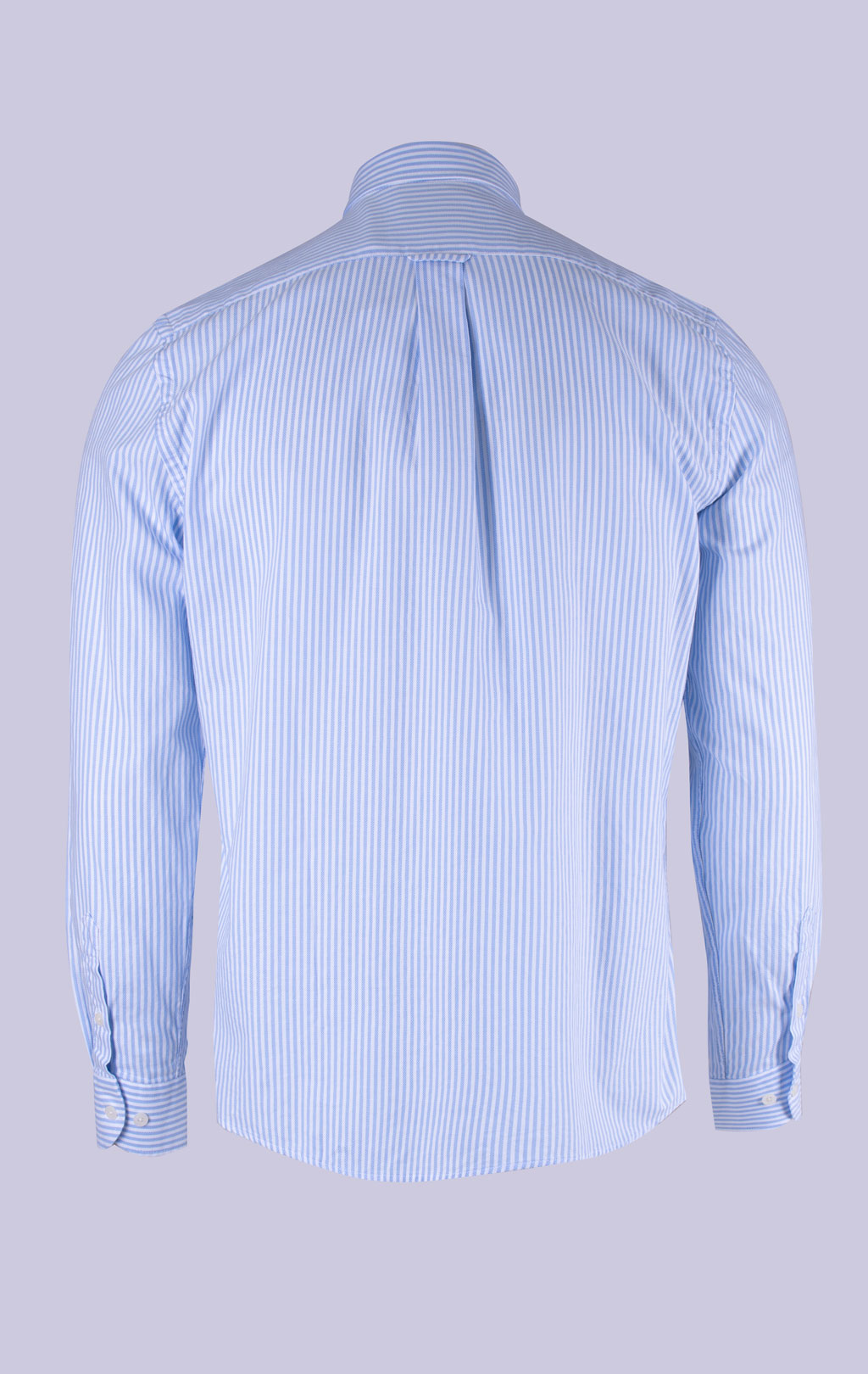 Рубашка AERONAUTICA MILITARE FW 26/27/AL stripes white/light blue (CA 1320) 