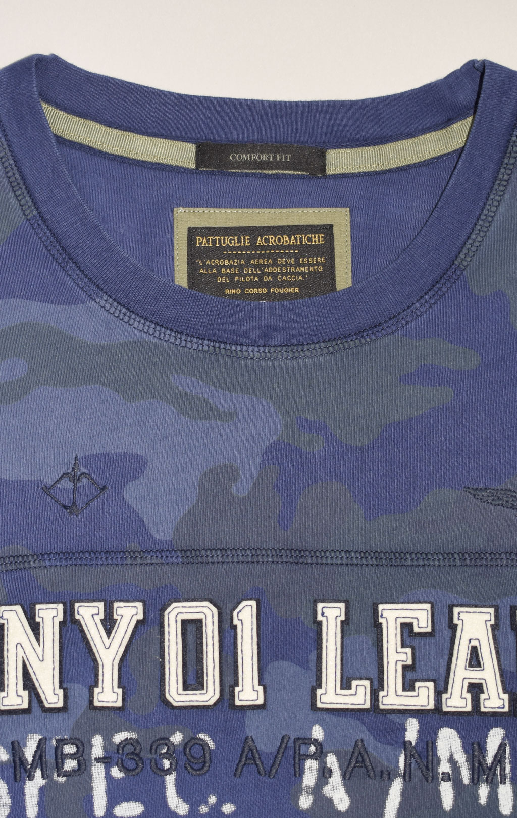 Футболка AERONAUTICA MILITARE SS 23/IN camo blue (TS 2061)