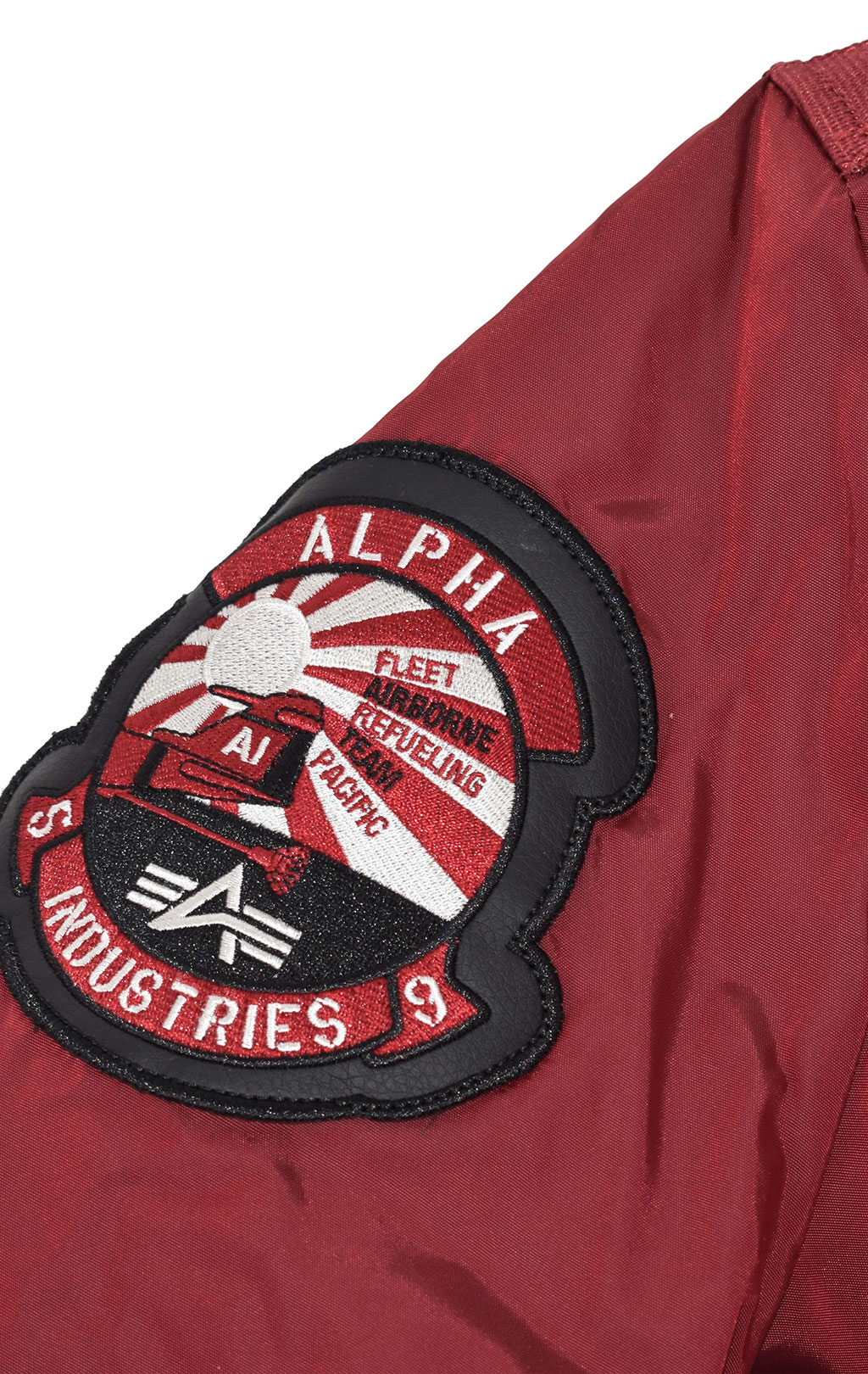 Куртка ALPHA INDUSTRIES ENGINE red commander 