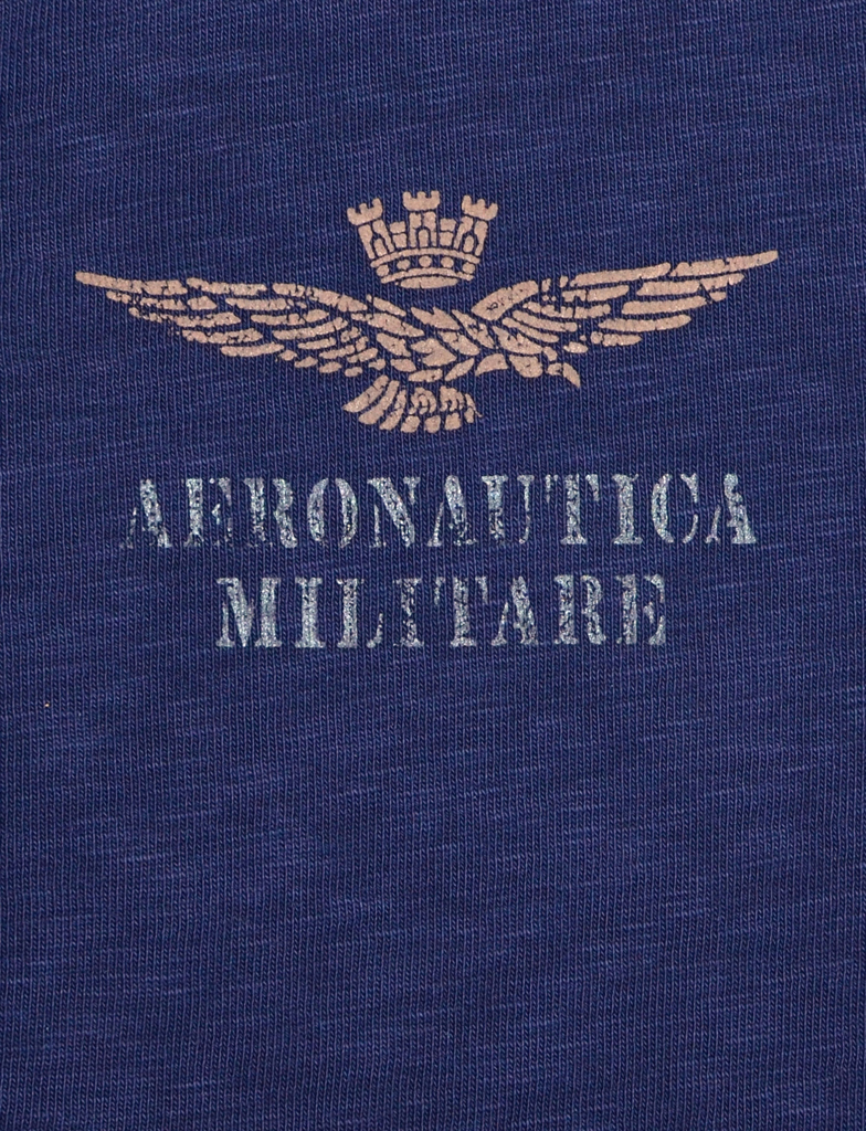 Толстовка с капюшоном AERONAUTICA MILITARE blue navy (FE 1166) 