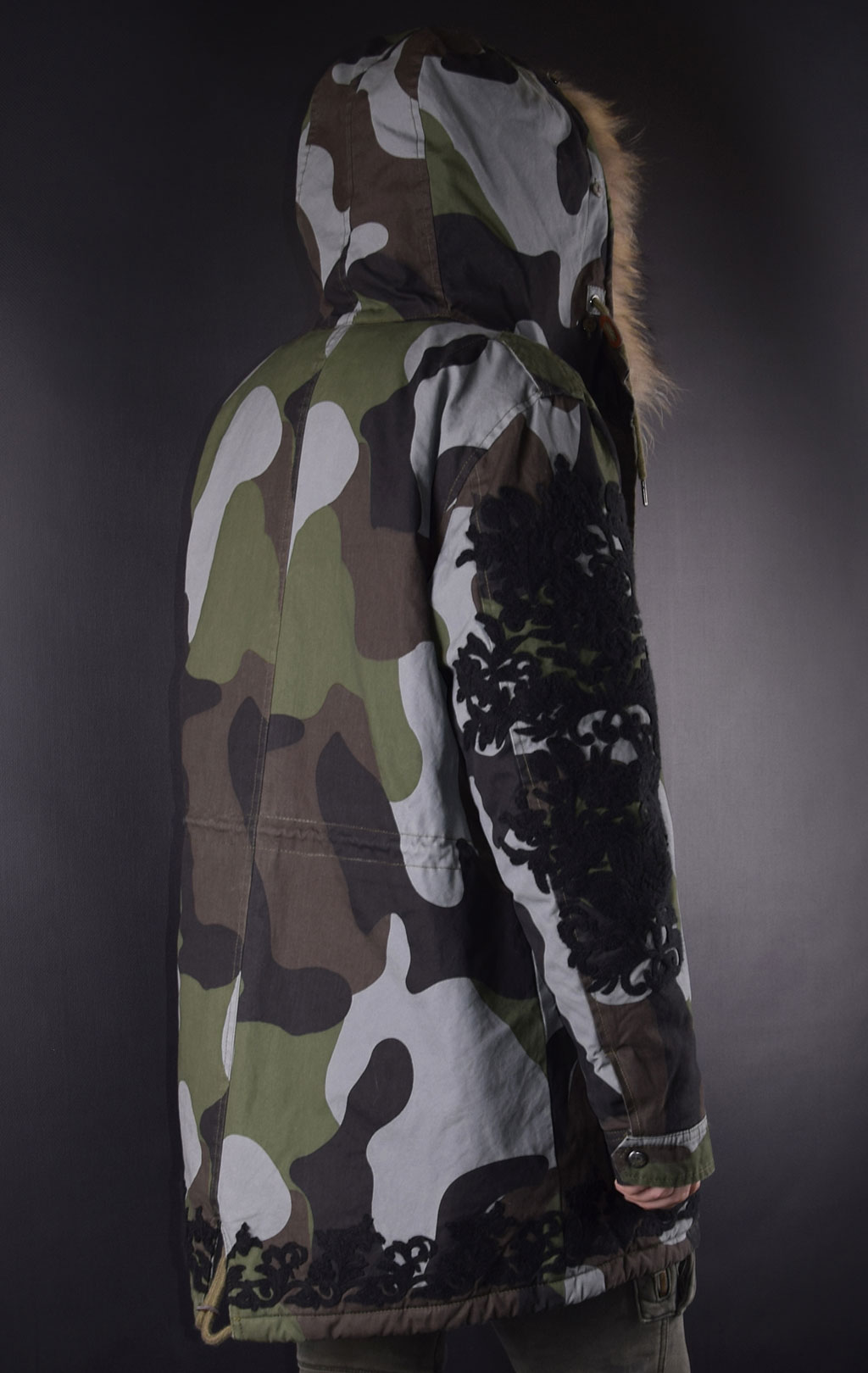 Женская куртка-парка CANADIAN BERNIERES CANVAS COTTON bosco green 