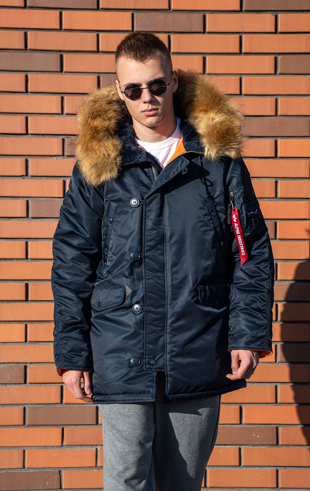 Аляска ALPHA INDUSTRIES SLIM FIT N-3B FW 25/26 rep. blue 
