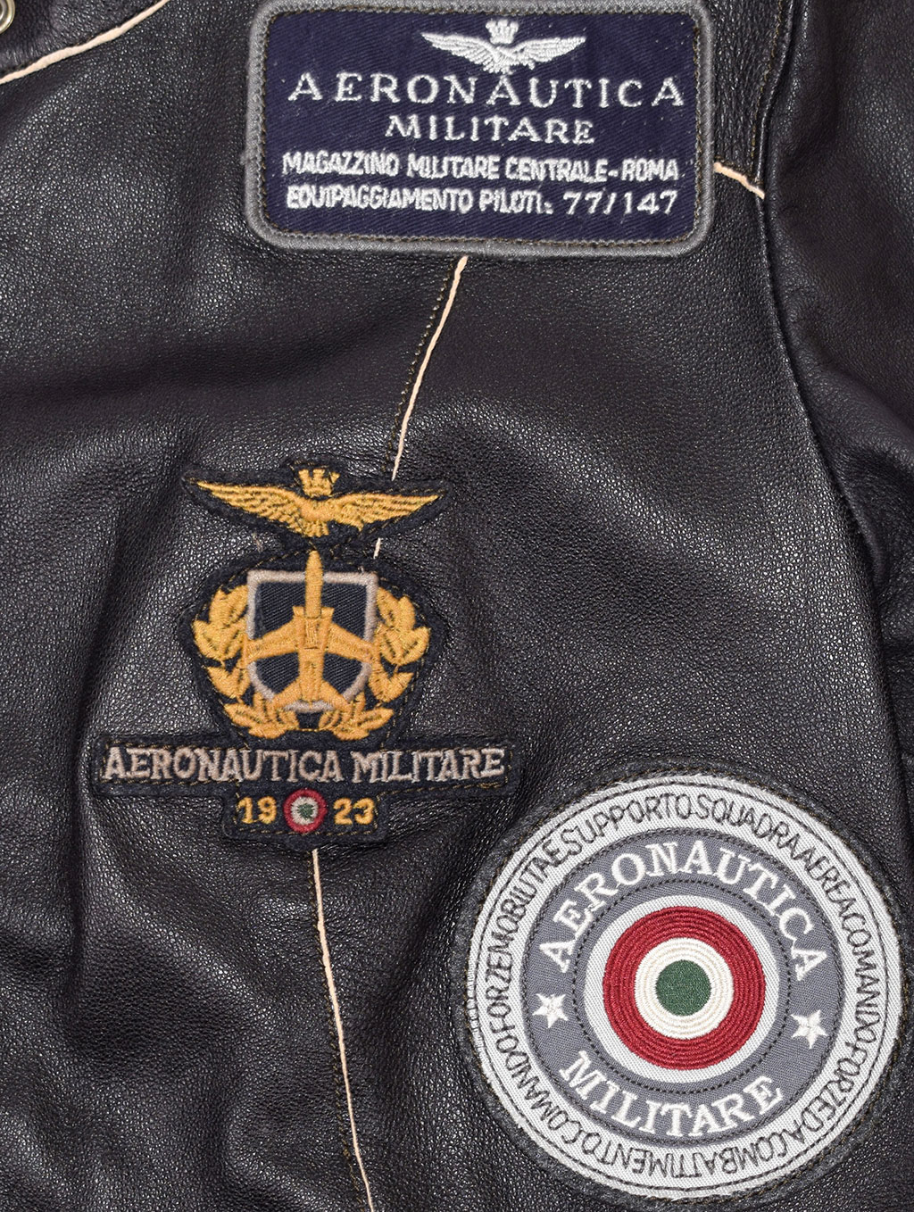 Женская куртка AERONAUTICA MILITARE кожа SS 20/IT chocolate (PN 6008) 
