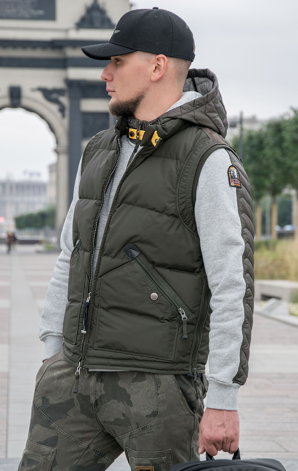 Жилет пуховой PARAJUMPERS KOBUK FW 21/22 sycamore 