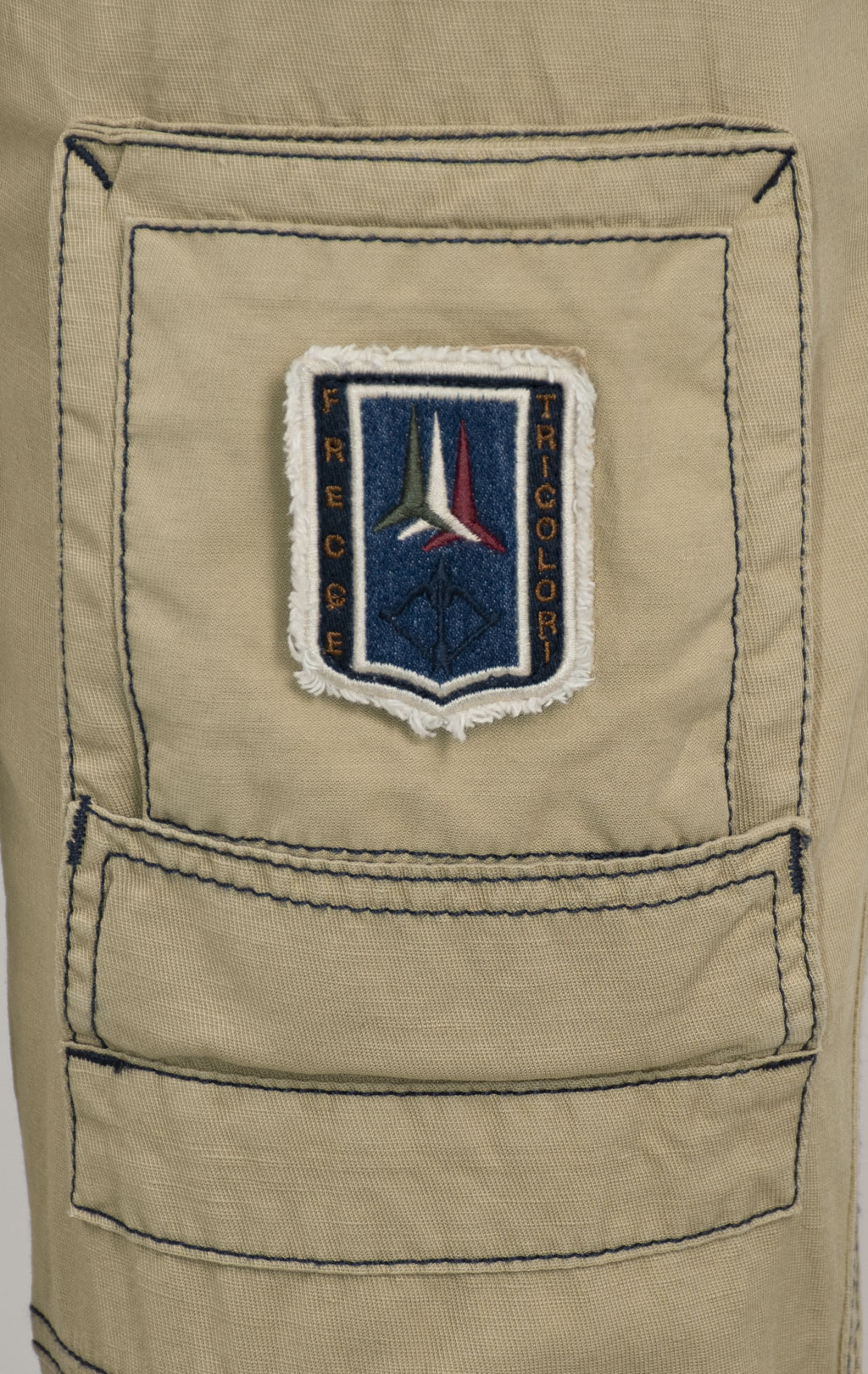 Брюки-карго AERONAUTICA MILITARE ANTI-G SS 25 m/AL antelope beige washed (PA 1663) 