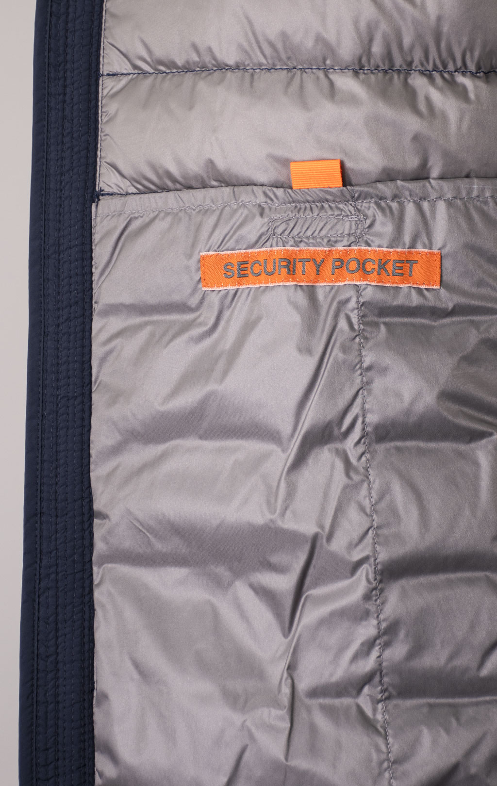 Куртка-пуховик лёгкая PARAJUMPERS UGO FW 25/26 blue navy 