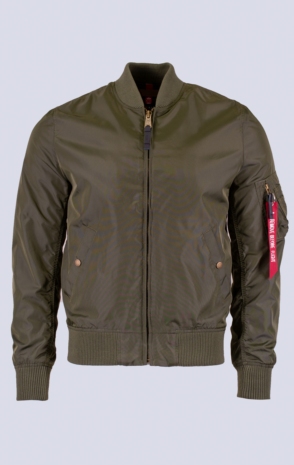 Ветровка-бомбер ALPHA INDUSTRIES MA-1 TT dark green 