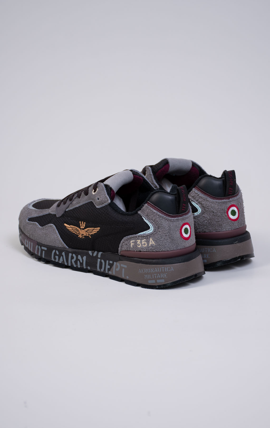 Кроссовки AERONAUTICA MILITARE (SC 0276) FW 25/26/CN jet black 