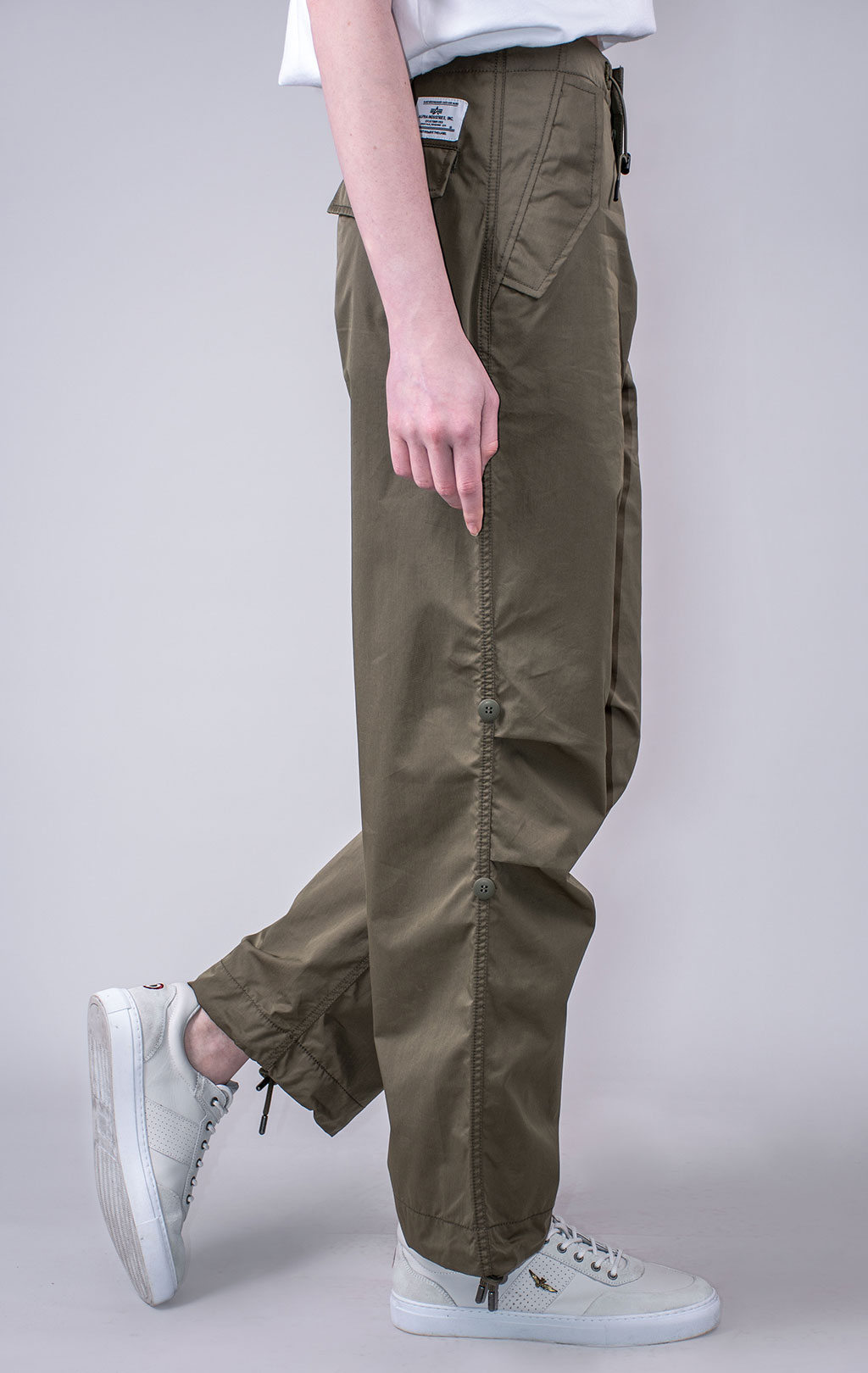 Брюки-карго парашюты ALPHA INDUSTRIES PARACHUTE PANTS SS 24 m OG-107 green 