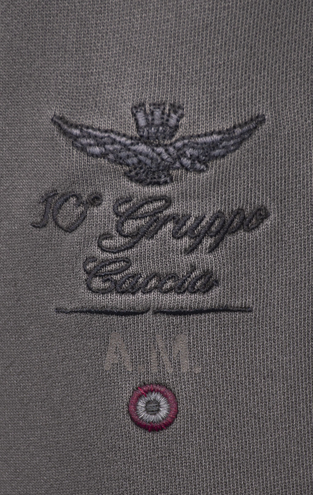 Брюки спортивные AERONAUTICA MILITARE FW 24/25/TR black washed (PF 948) 