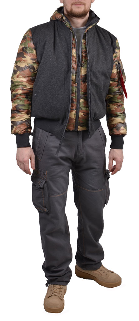 Куртка ALPHA INDUSTRIES EXPEDITION camo woodland Куртка ALPHA INDUSTRIES EXPEDITION camo woodland