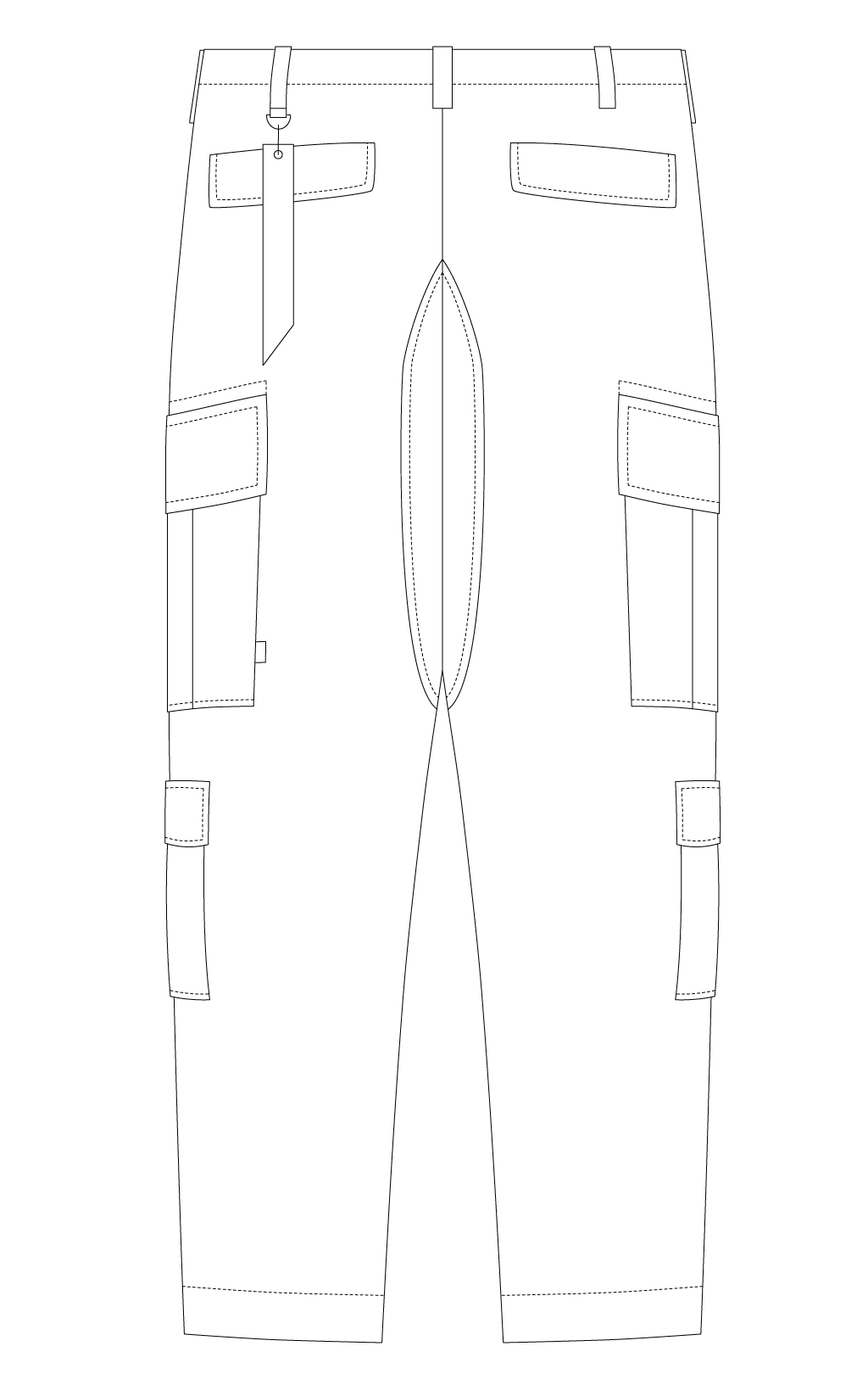Брюки-карго ALPHA INDUSTRIES ACU PANT плотные dark olive 