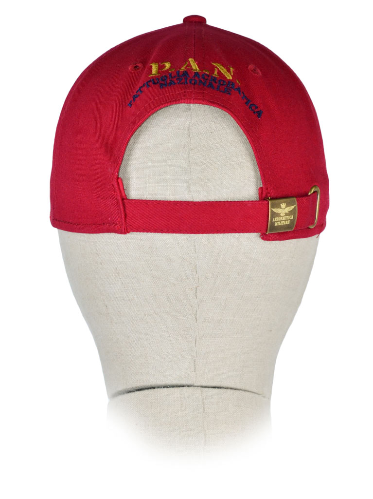 Бейсболка AERONAUTICA MILITARE red chili pepper (HA 982) 