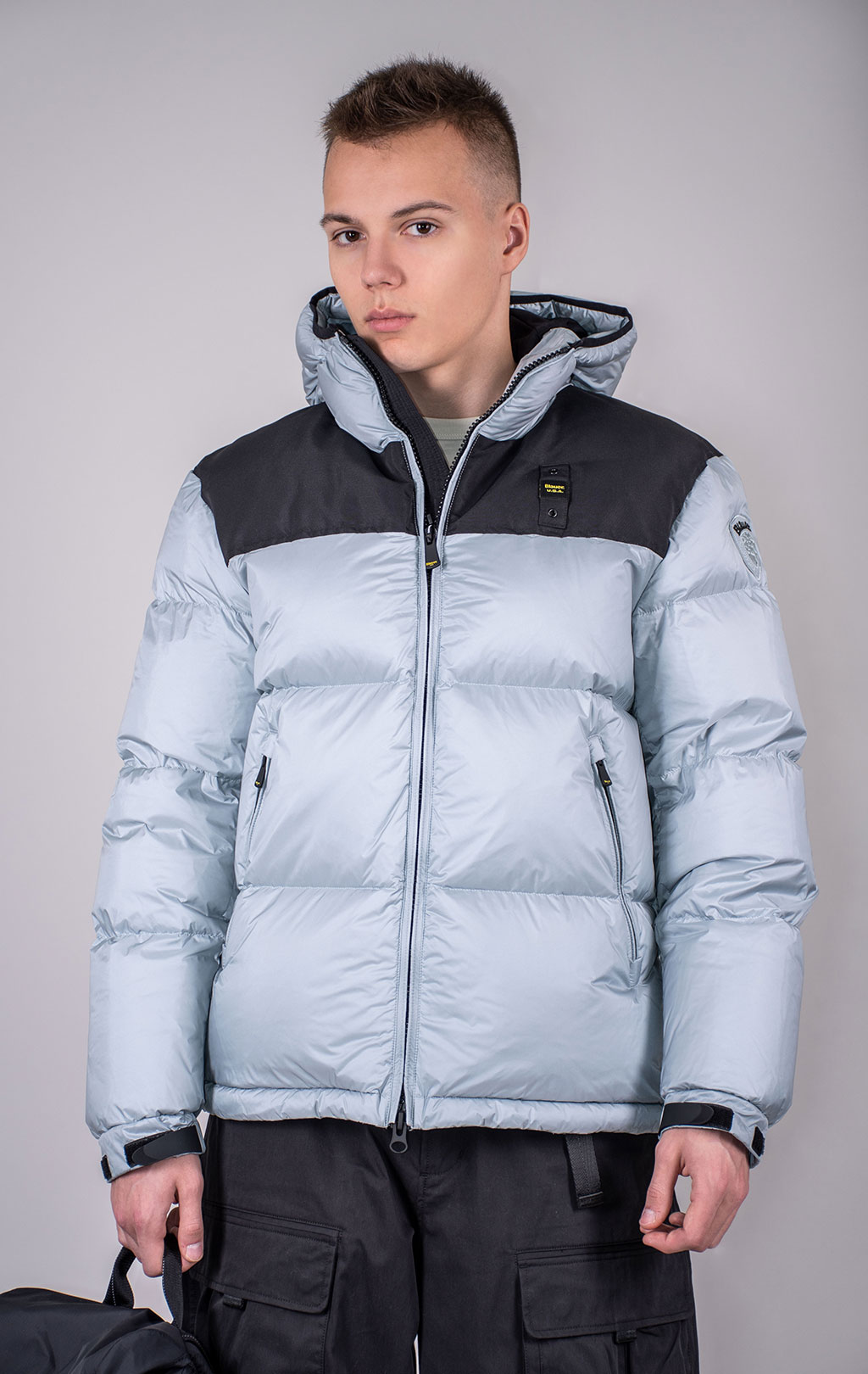 Куртка-пуховик BLAUER BERNARD FW 24/25 blue 975 (CO3210) 