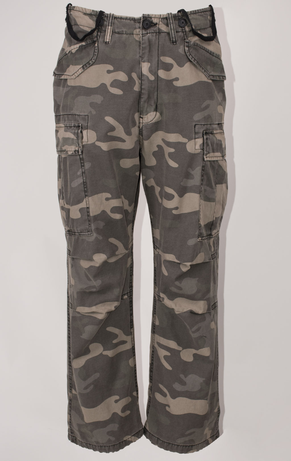 Брюки-карго Surplus VINTAGE FATIQUE CLASSIC M-65 black camo 