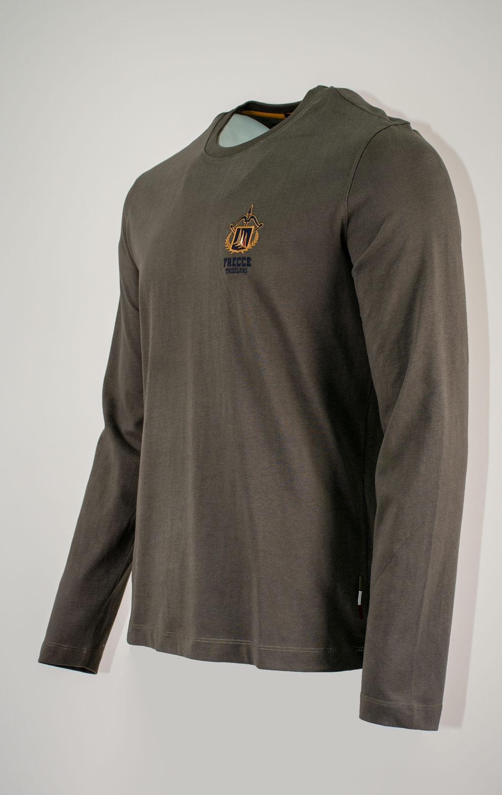 Лонгслив AERONAUTICA MILITARE FW 25/26/BD beluga grey (TS 2466) 