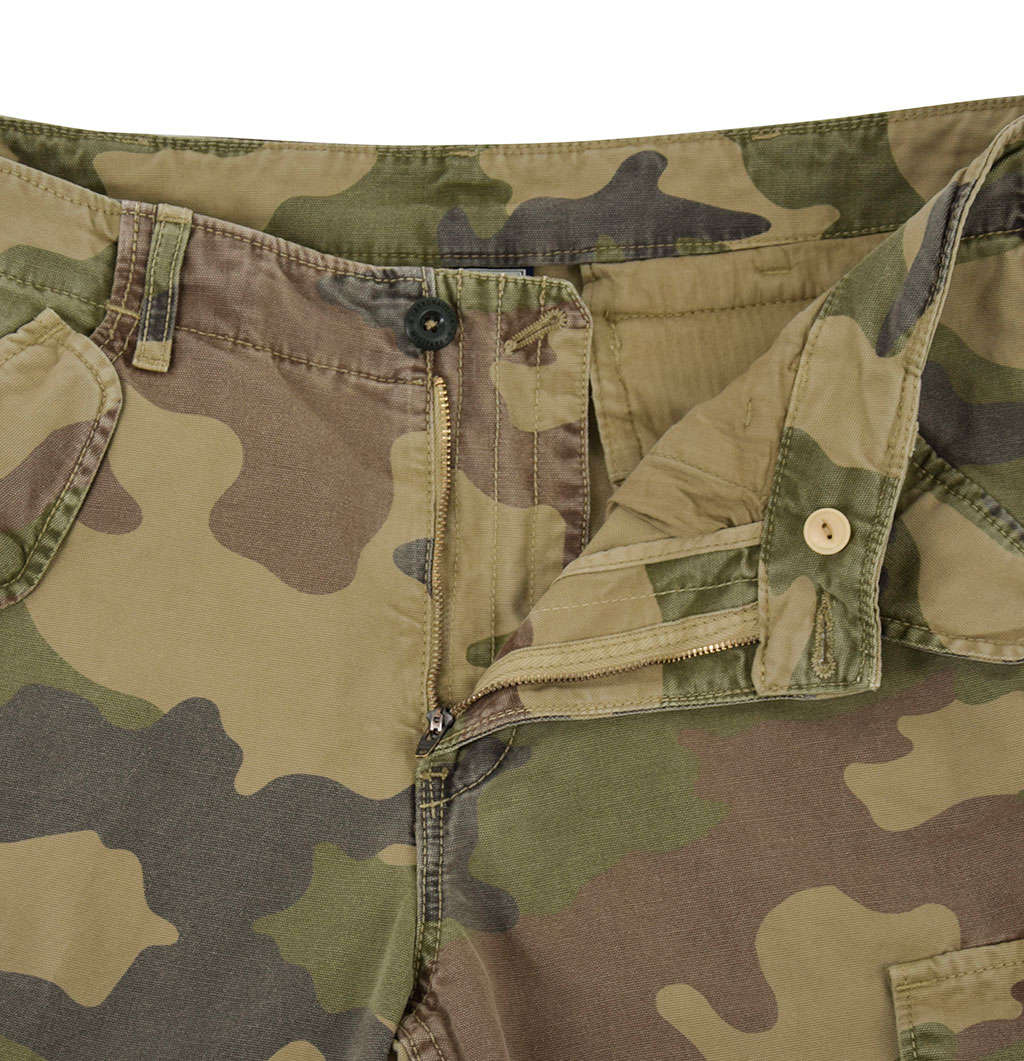 Брюки-карго AERONAUTICA MILITARE SS19 camouflage verde (PA 1330) 