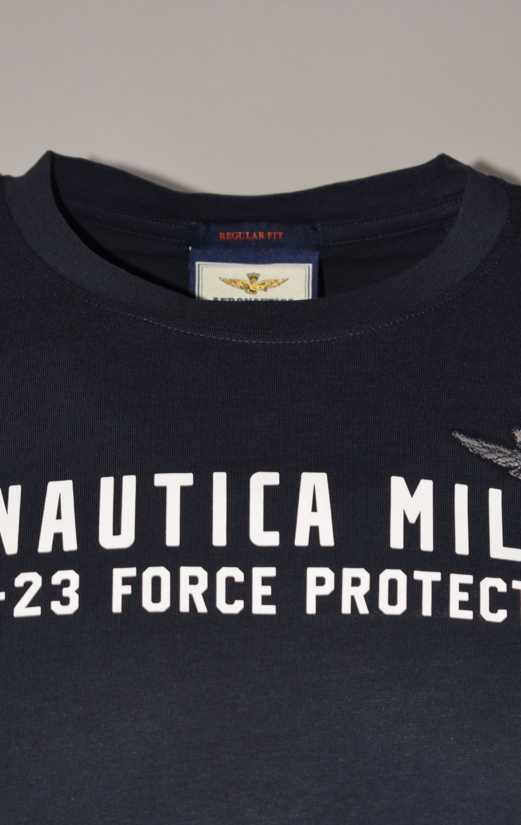 Футболка AERONAUTICA MILITARE SS 22/BD blue scuro (TS 1942) 