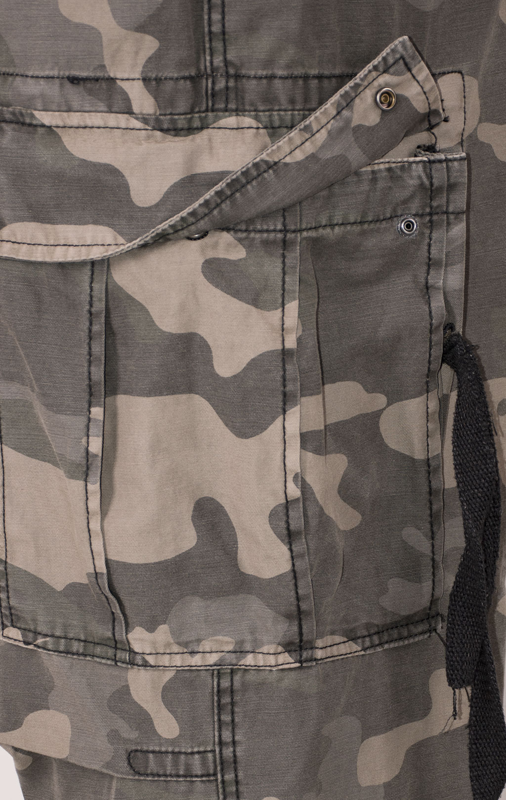 Брюки-карго Surplus VINTAGE FATIQUE CLASSIC M-65 black camo 