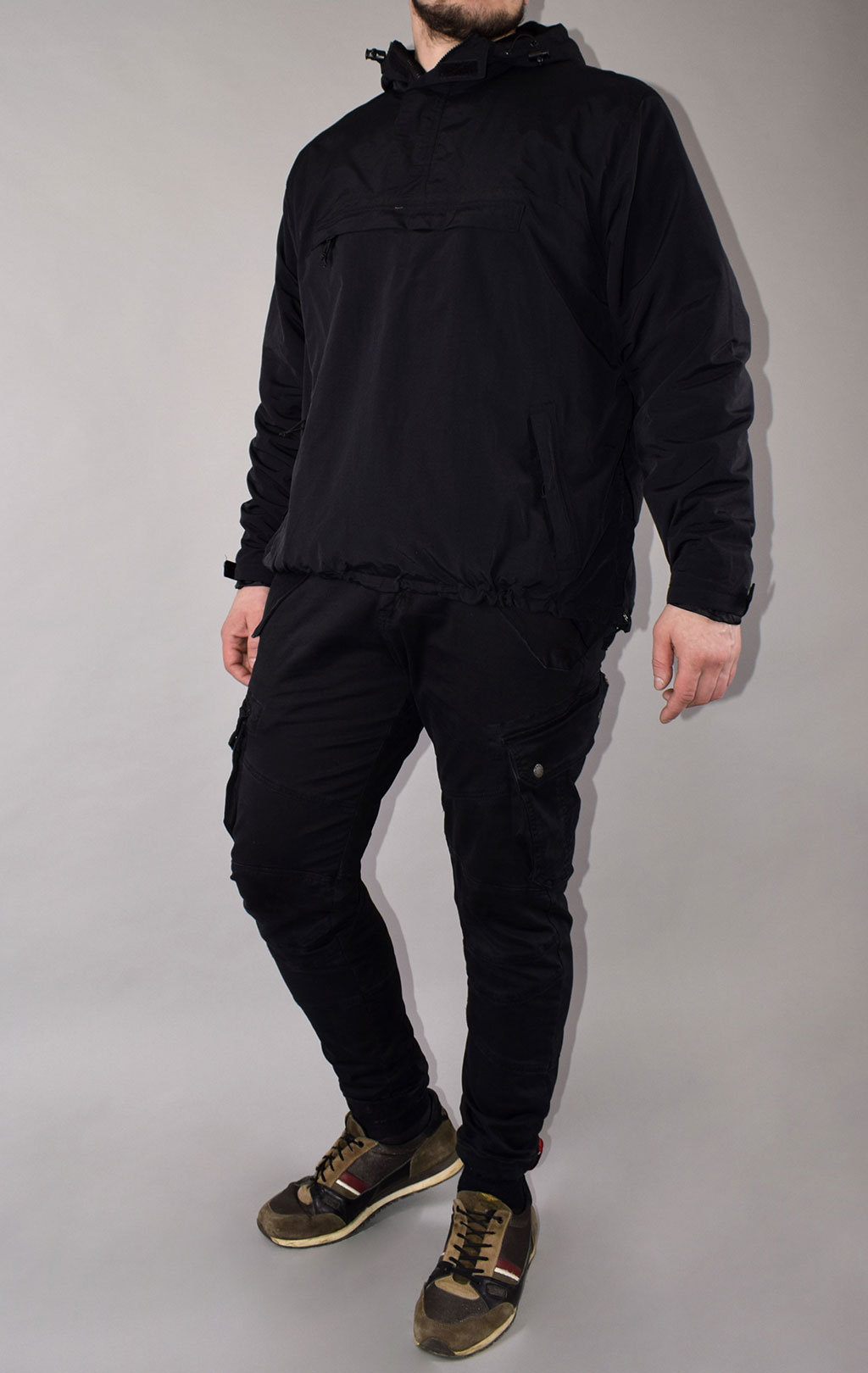 Анорак Surplus WINDBREAKER big size black 