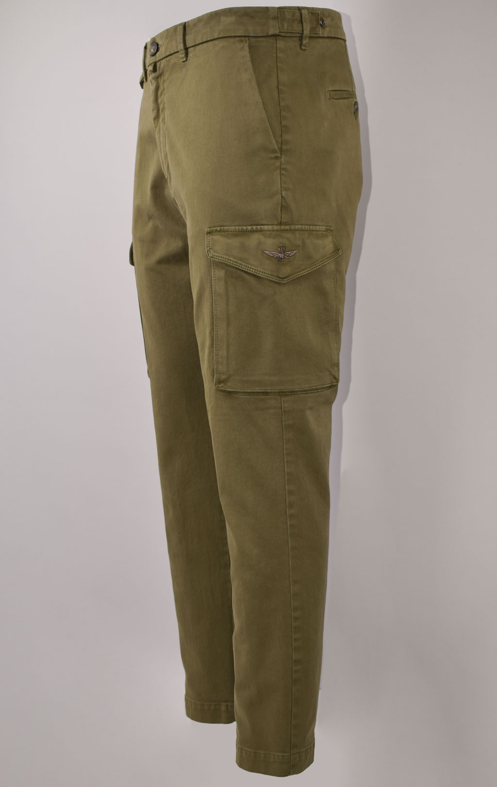 Брюки-карго AERONAUTICA MILITARE плотные FW 23/24/AL off green (PA 1545) 