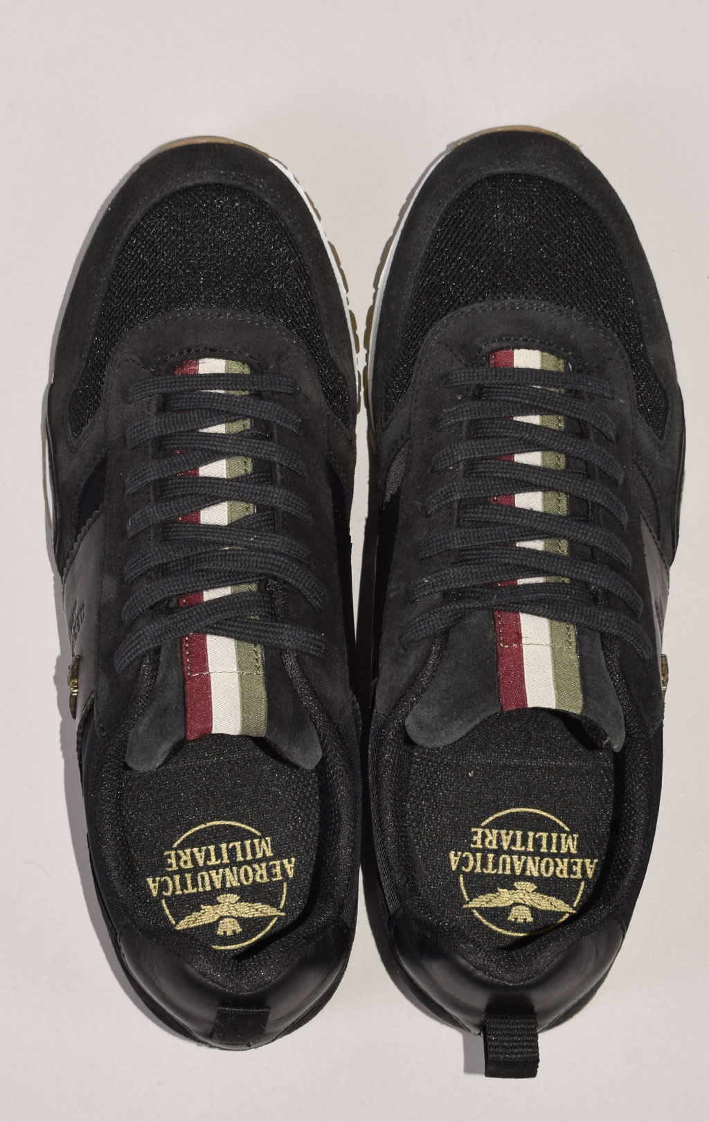 Кроссовки AERONAUTICA MILITARE SS 23 m/PT jet black (SC 246)