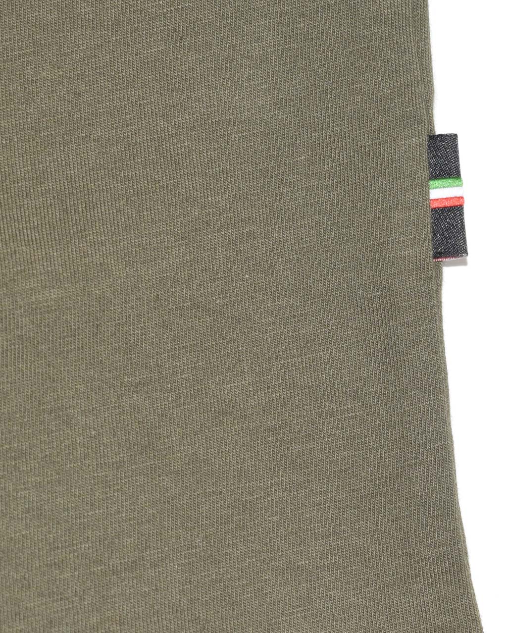 Лонгслив AERONAUTICA MILITARE FW 20/21/TR verde scuro (TS 1783) 