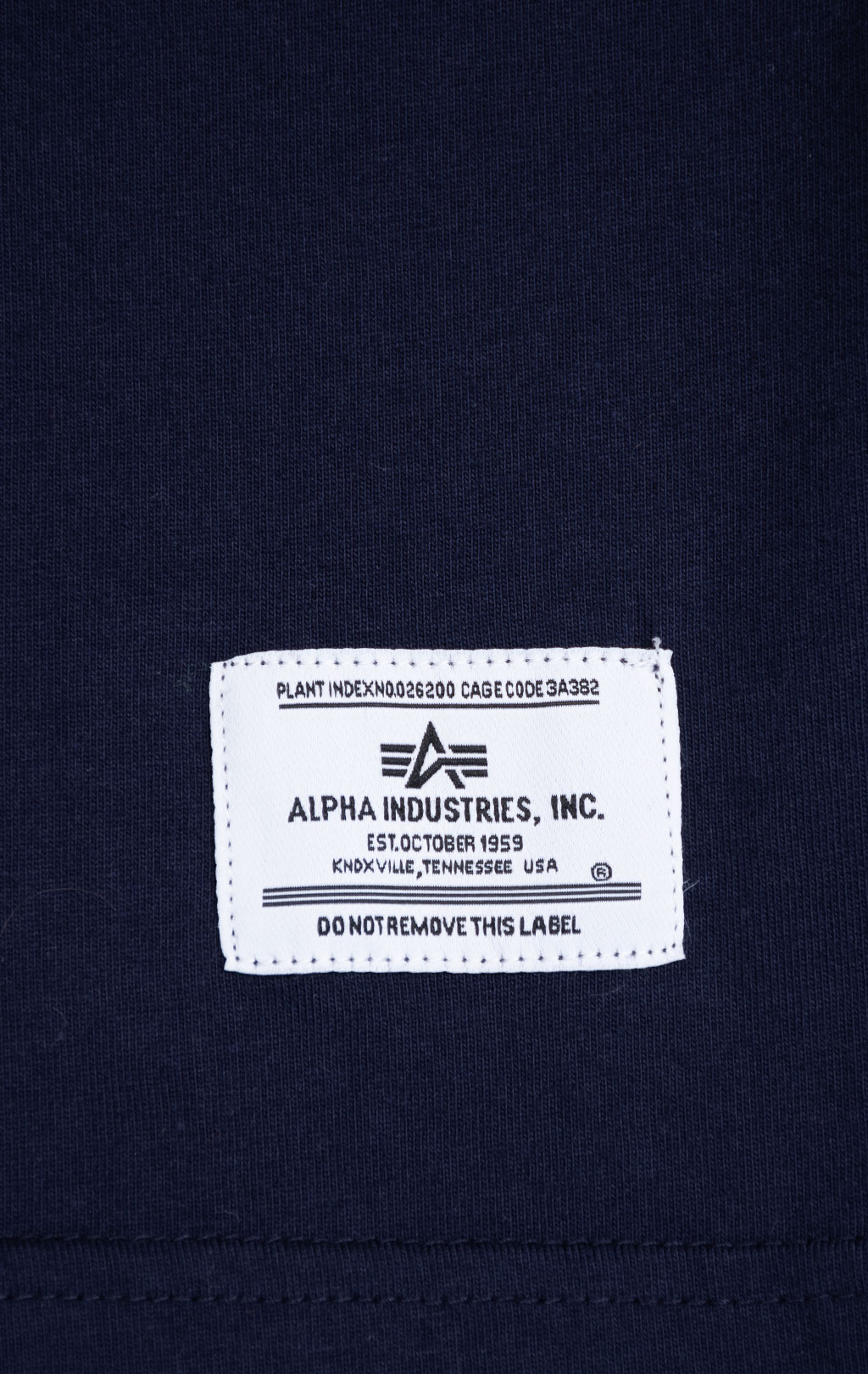 Футболка ALPHA INDUSTRIES ALPHA NAVAL TRAINING TEE SS 24 replica blue 