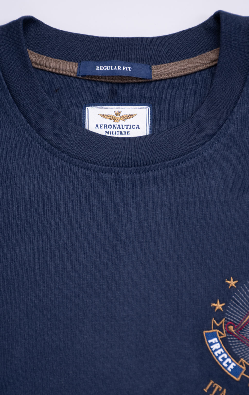 Лонгслив AERONAUTICA MILITARE FW 26/27/BD blue navy (TS 2573) 